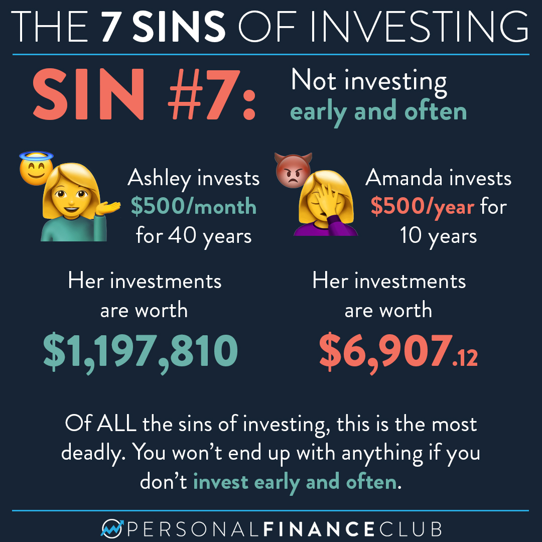 The 7 Sins of Investing - Personal Finance Club