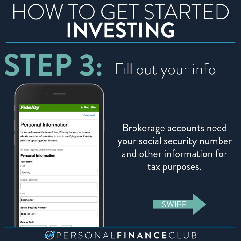 Get Started Investing - Fidelity 3