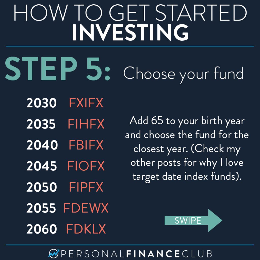 Get Started Investing - Fidelity 5