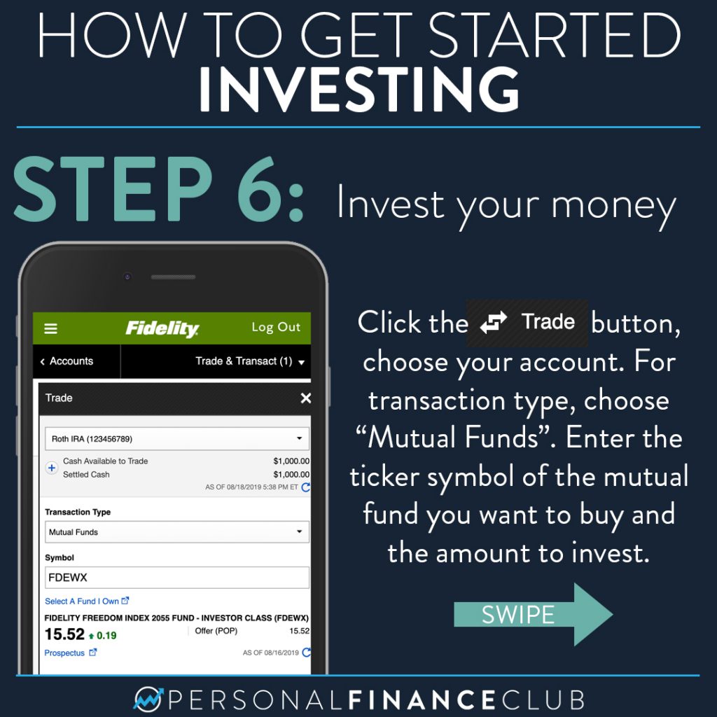 Get Started Investing - Fidelity 6