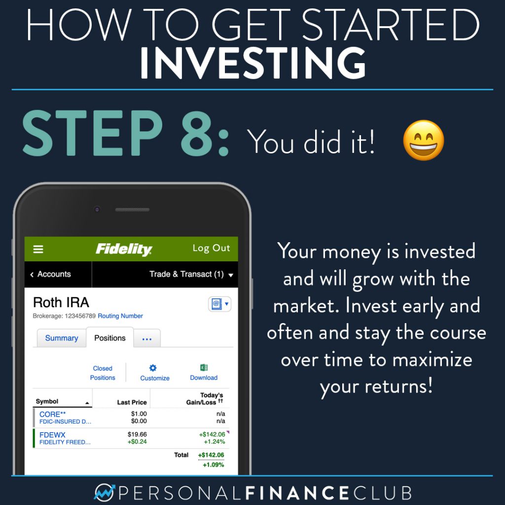 Get Started Investing - Fidelity 8