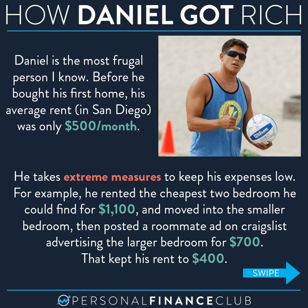 How Daniel got rich