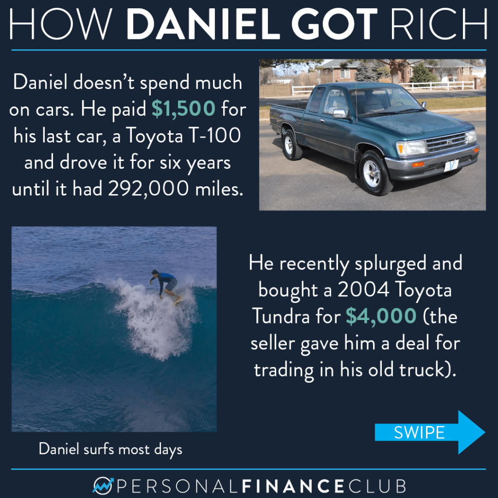 How Daniel got rich