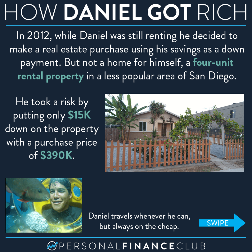 How Daniel got rich