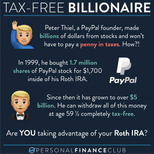 Peter Thiel Tax Free Billionaire