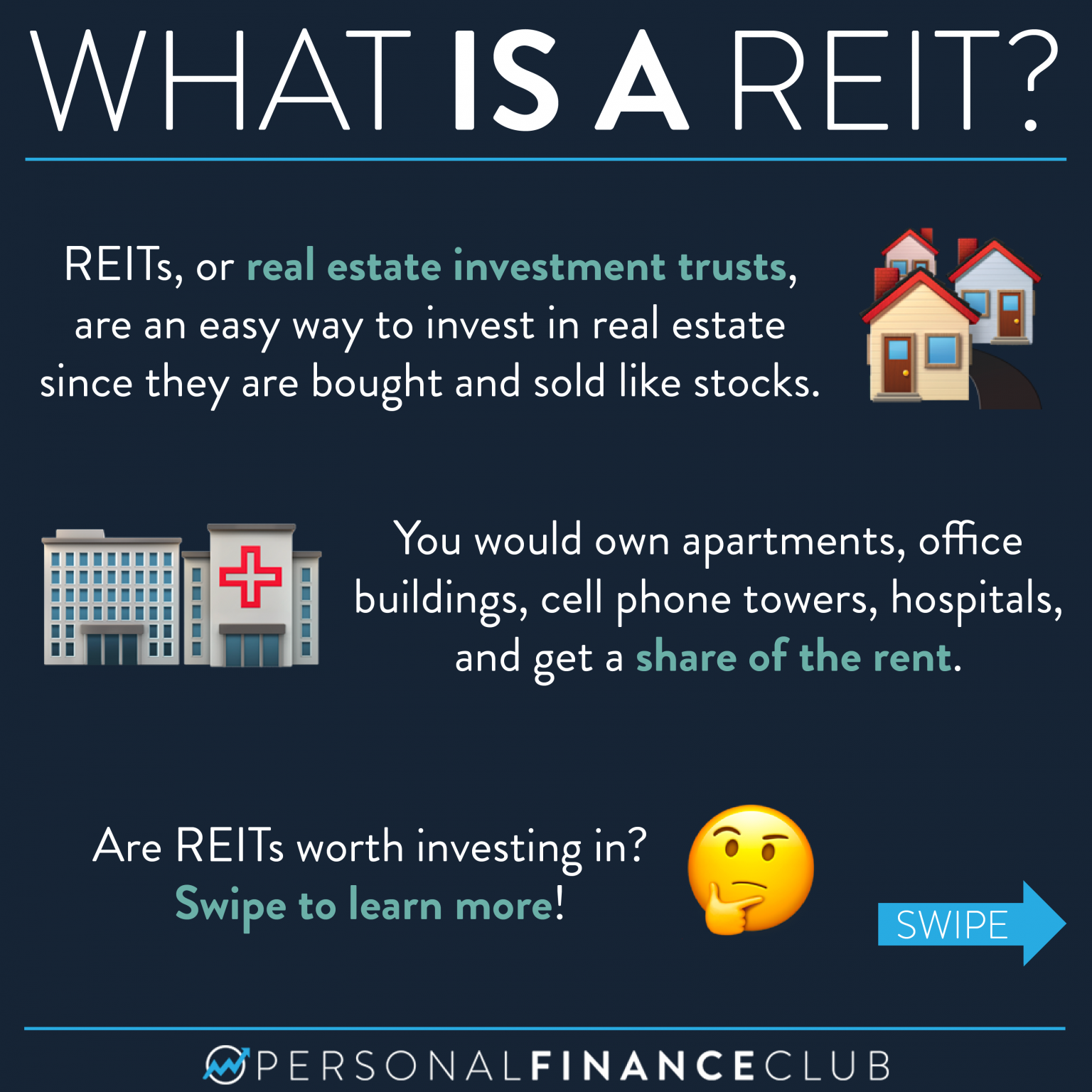 What is a REIT and should I invest in them? Personal Finance Club