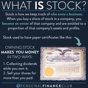 What is stock