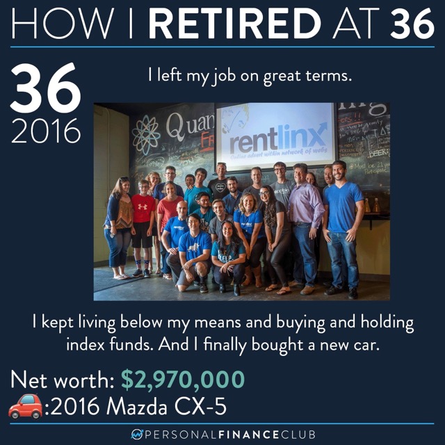 How I retired at 36 7