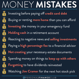 Money mistakes