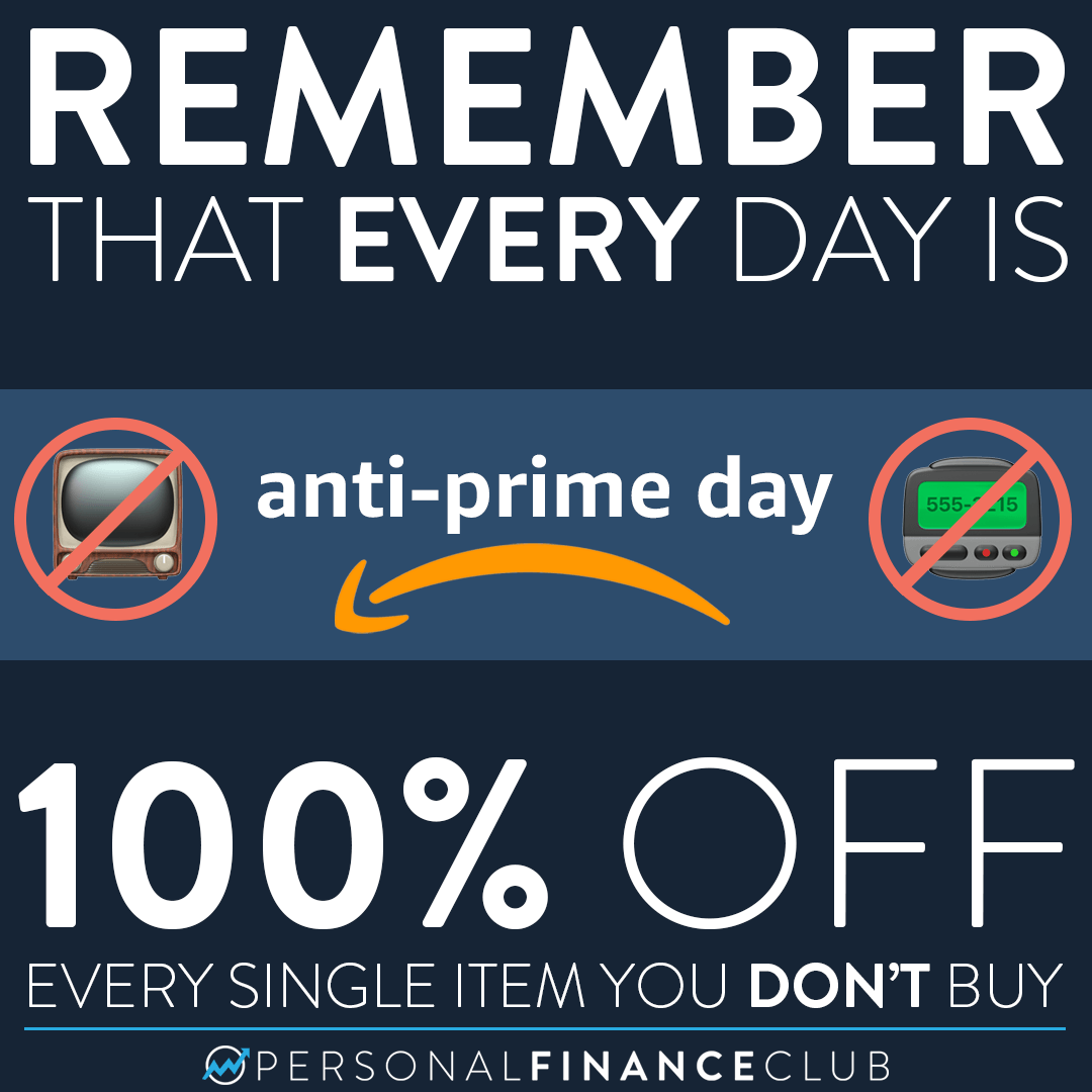Should you buy things on Amazon “prime day”? Personal Finance Club
