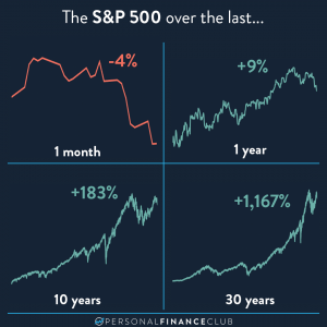 S&P 500 long term investor
